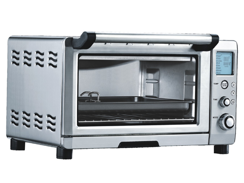 Blue LCD Screen Homehold Counter Top Convection Oven