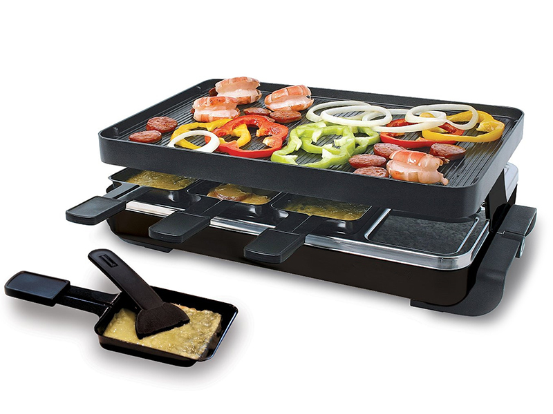 Raclette Grill Portable Smokeless Cooking BBQ Grill