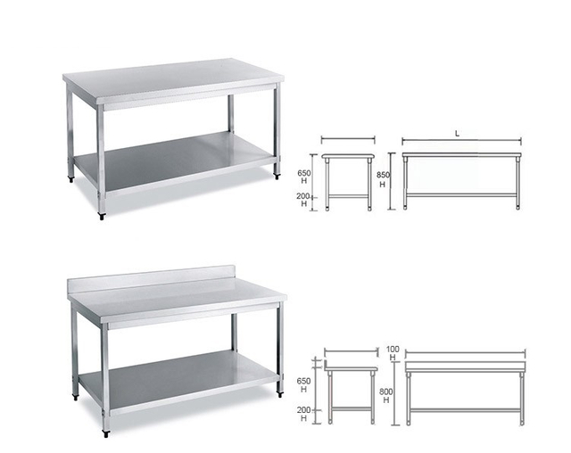 Stainless Steel Assembly Processing Table