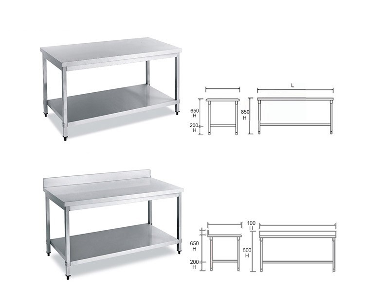 Stainless Steel Assembly Processing Table