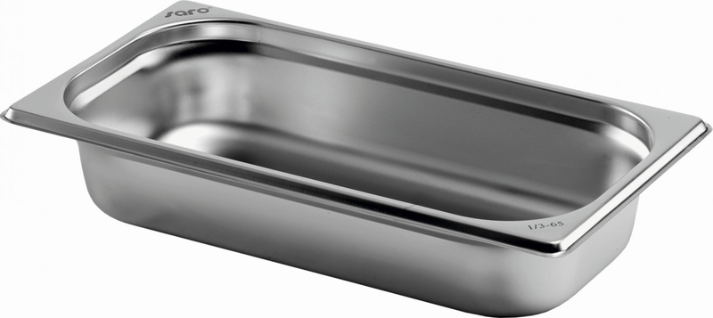Stainless Steel Gourmet Container GN 1/3 100mm