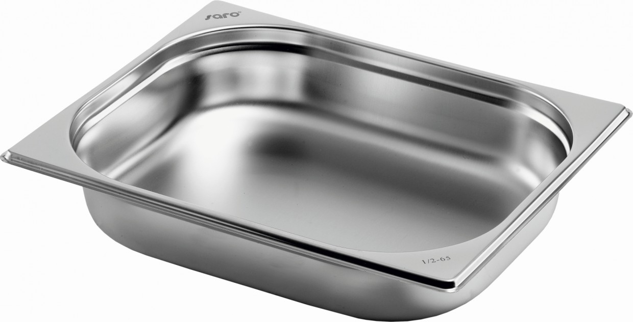 Stainless Steel Container Pan GN 1/2 100mm Buffet Food Pan